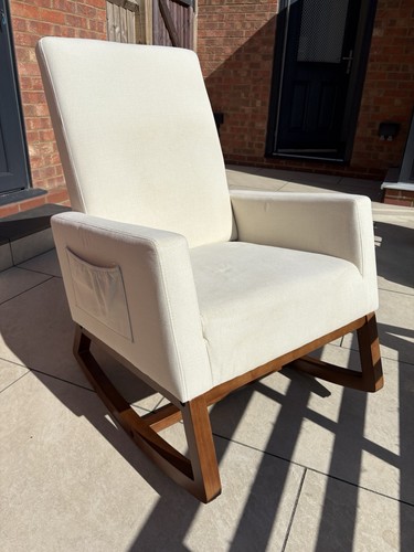 Nursery rocking chair beige - rocking,